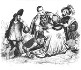 Le Marchand, le Gentilhomme, le Pâtre et le Fils de Roi, par Grandville