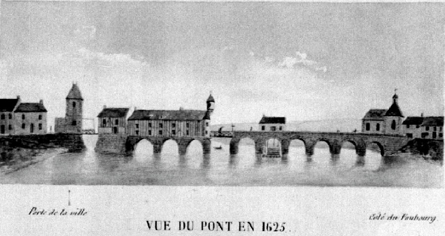 le pont au 17e siècle