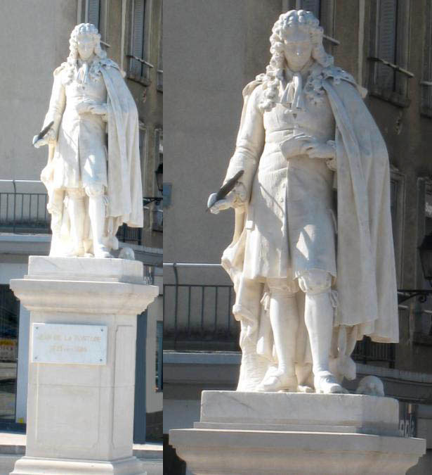 statue de Jean de La Fontaine