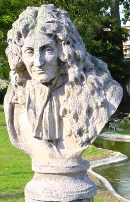 buste de Jean de La Fontaine, coll. prive