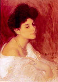 potrait de Mme Josette Laurent, née Jacquet, 1905
