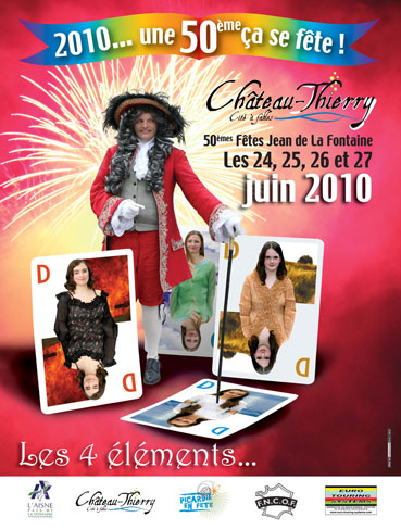 affiche fêtes Jean de La Fontaine 2010