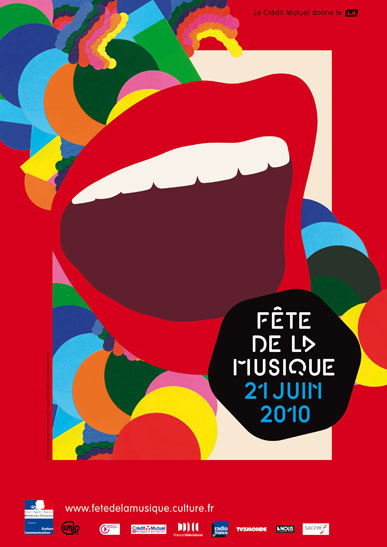 affiche nationale f&ecirc;te de la musique