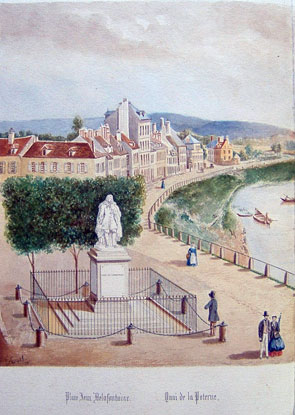statue Jean de La Fontaine