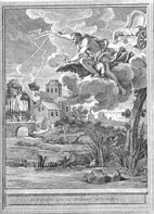 Jupiter et les tonnerres, illustration Oudry