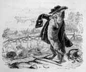 le loup devenu berger, Grandville
