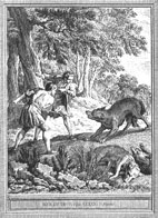 rien de trop, planche 3, illustration Oudry