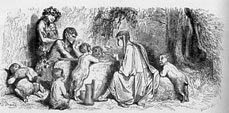 le satyre et le passant (Doré)