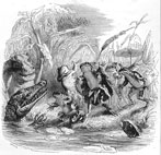 le soleil et les grenouilles, ill. Grandville