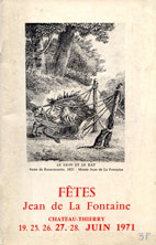 1971 350e anniversaire naissance La Fontaine