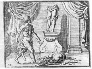 l'homme et l'idole de bois 