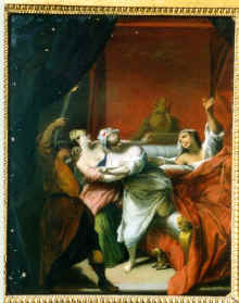 Le gascon puni, de Nicolas Vleughels (1668-1737)