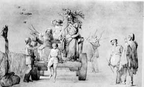 L'Alouette et ses petits avec le maître d'un champ