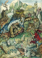 Les animaux malades de la peste