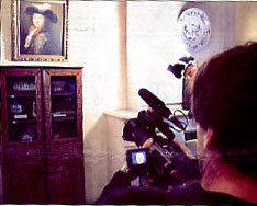 tournage au mus&eacute;e Jean de La Fontaine